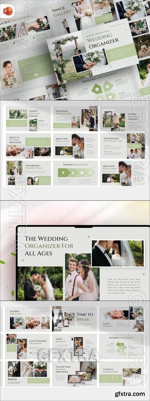 Wedding Organizer PowerPoint Template DLX7FRZ