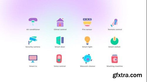 Videohive Smart Home - Icons Set 48918678