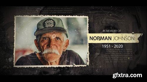 Videohive Funeral Memory Slides 27173261