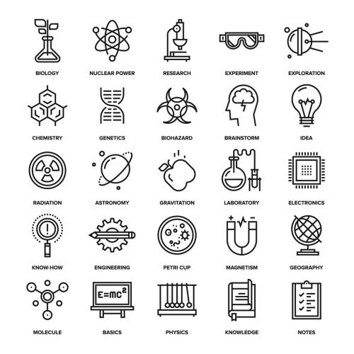 Research and Science Icons Set 02 - 123293855