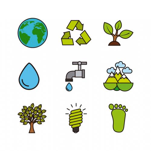 Ecology Icon Set - 123861349