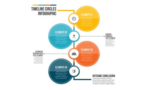 Timeline Circle Infographic 1 - 123961781