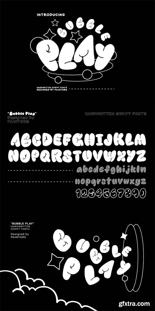 Bubble Play Font