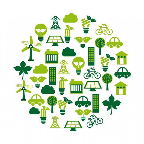 Green Energy Icon Set - 124182673