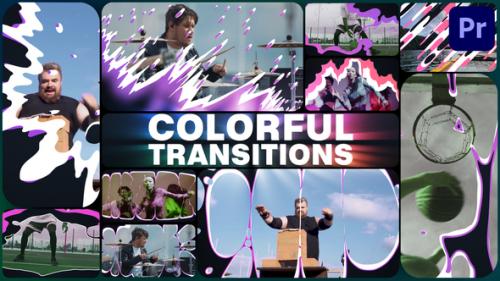 Videohive - Colorful Transitions for Premiere Pro - 48586859 - 48586859