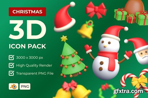 Christmas 3D Icon Pack V2 JRERCFY