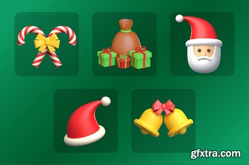 Christmas 3D Icon Pack V2 JRERCFY