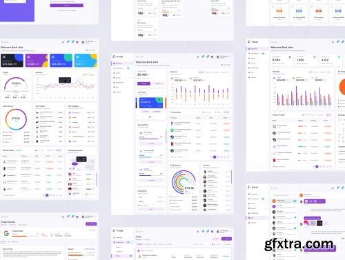 Pixlab Dashboard UI Kit Ui8.net