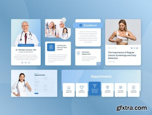 ProHealth - Medical & Healthcare Website Design Figma Template Ui8.net