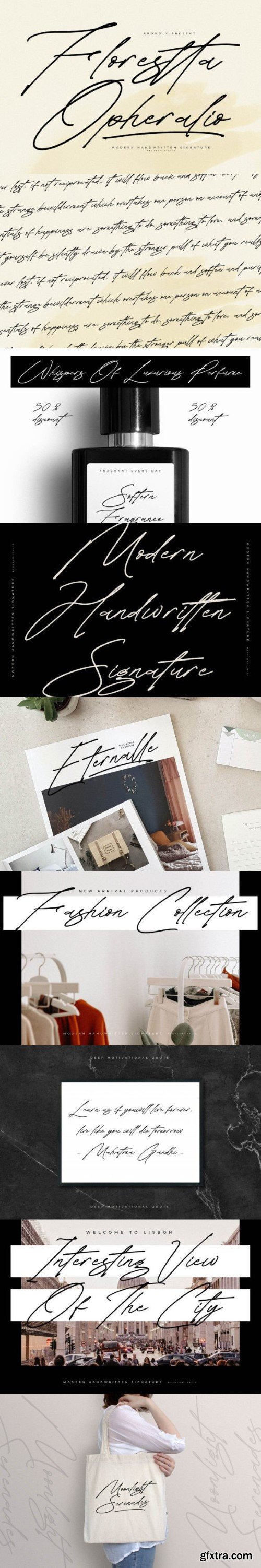 Florestta Opheralio – Modern Handwritten Signature