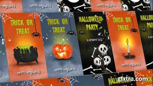 Videohive Halloween Funky Stories 48710394