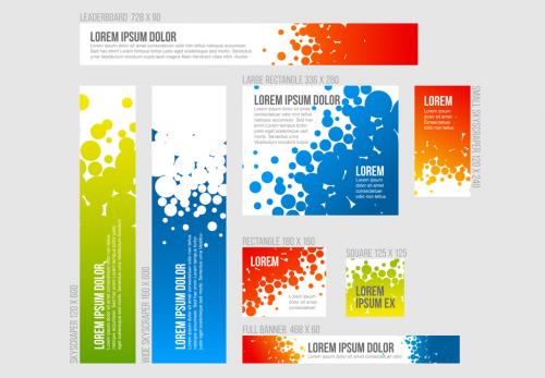 8 Abstract Design Banner Templates - 125511592