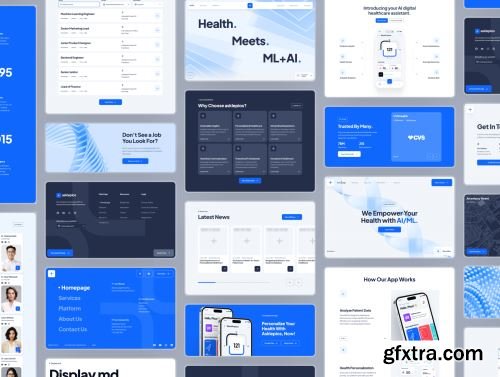 asklepios: AI Healthcare & Wellness Website Ui8.net