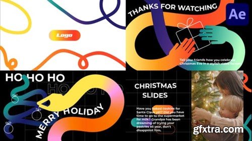 Videohive Christmas Slides for After Effects 48933280