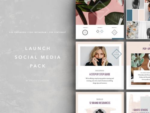 Social Media Launch Kit - 125554943