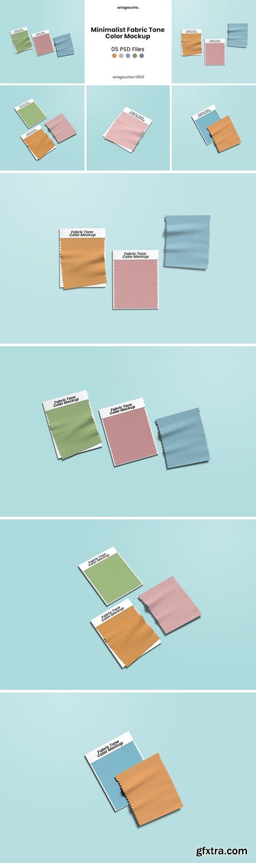 Minimalist Fabric Tone Color Mockup 46ZNT4V