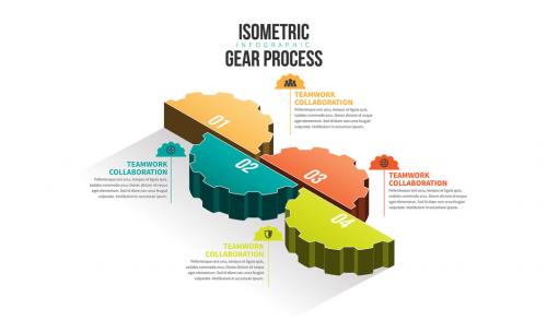 Isometric Gear Process - 132981807