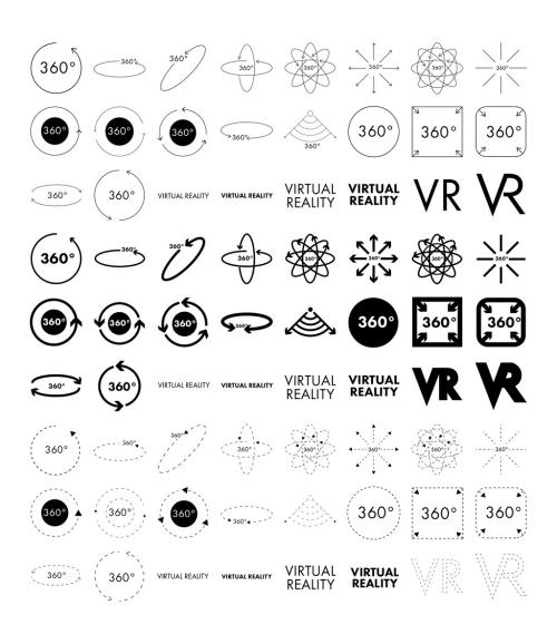 VR Interface Icon Set - 134054753