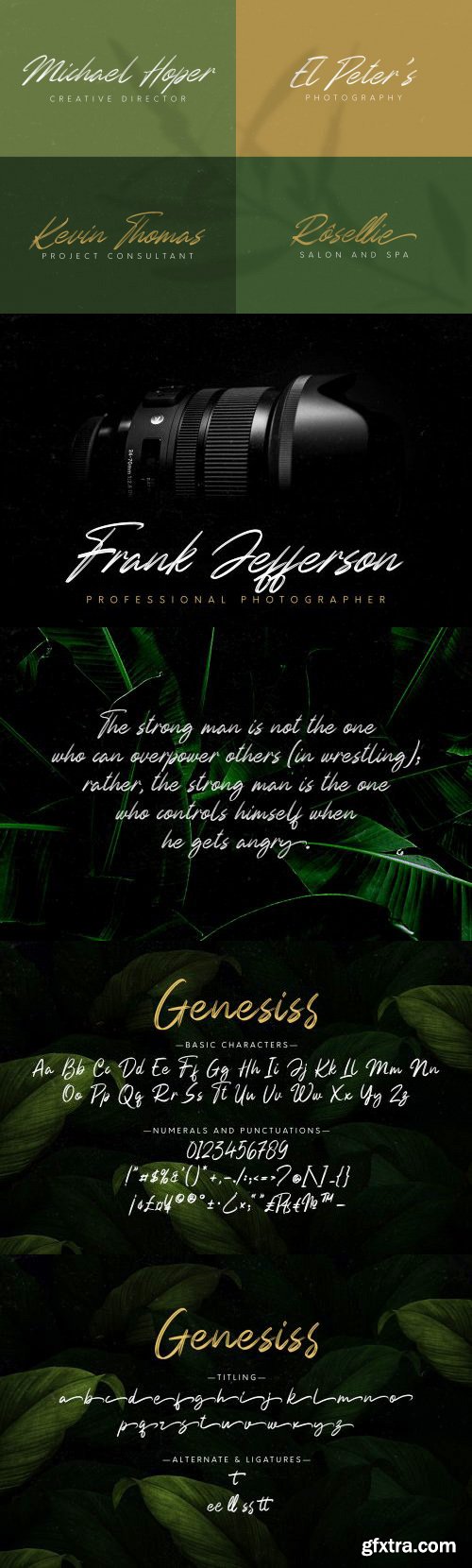 Genesiss Handbrush Font