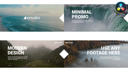 Videohive - Minimal Promo | DaVinci Resolve - 48397035 - 48397035