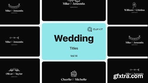 Videohive Wedding Titles Vol. 14 48928944