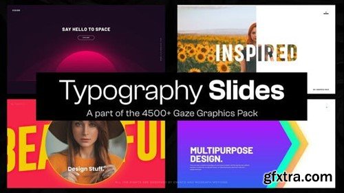 Videohive 10 Typography Slides V 48941535