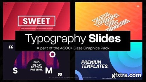 Videohive 10 Typography Slides IV 48941508