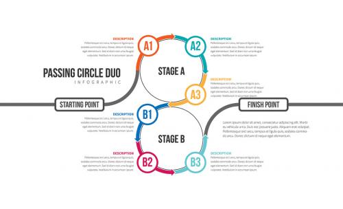 Circle Chain Infographic 7 - 141638202