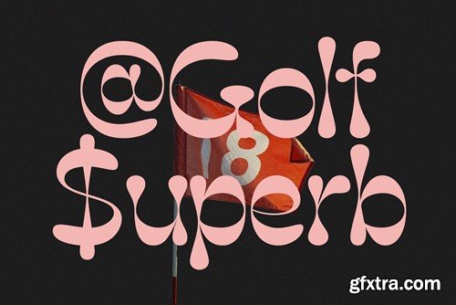 Gadion – Psychedelic Typeface AVPYR5X