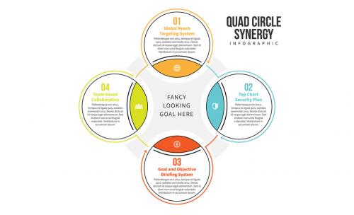 Linked Circle Cluster Infographic 3 - 143212732