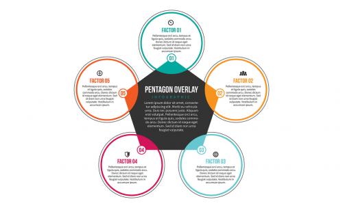 Linked Circle Cluster Infographic 4 - 143218935