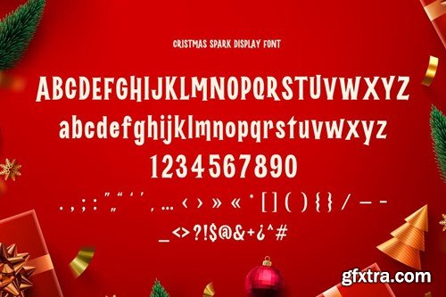 Christmas Spark - Display Font 838CYUX