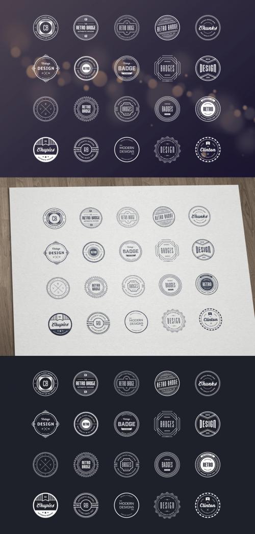 20 Retro Logo Layouts 10 - 143570627