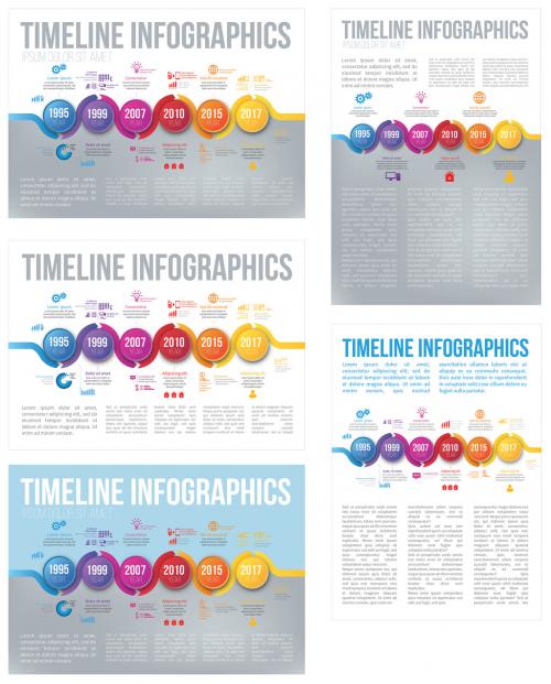 Bright Timeline Infographic 3 - 145262367