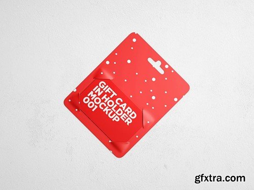 Gift Card In Holder Mockup 001 97WWGJD