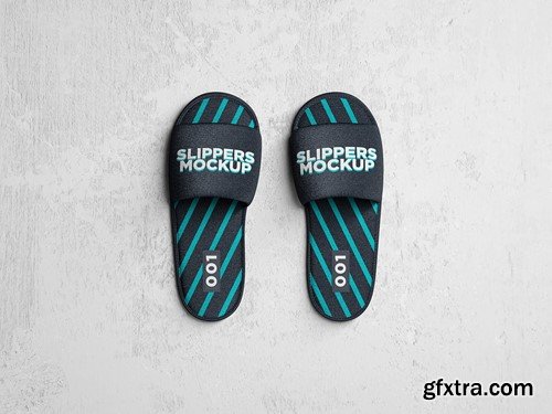 Slippers Mockup 001 CANNQYF