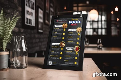 Menu Mockup J7ZVB4X