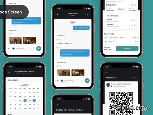 Shoty - Booking Hotel & Lodging App for Mobile UI Kit Ui8.net