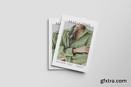 Magazine Spread Mockup 9MYK474