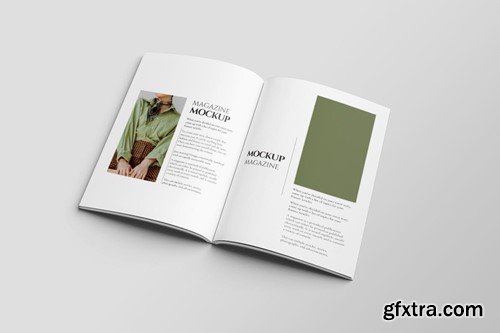 Magazine Spread Mockup 9MYK474