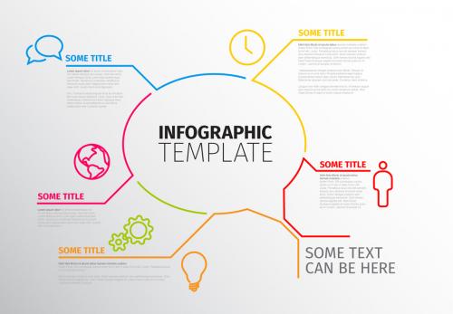 Speech Bubble Infographic Layout - 156667189