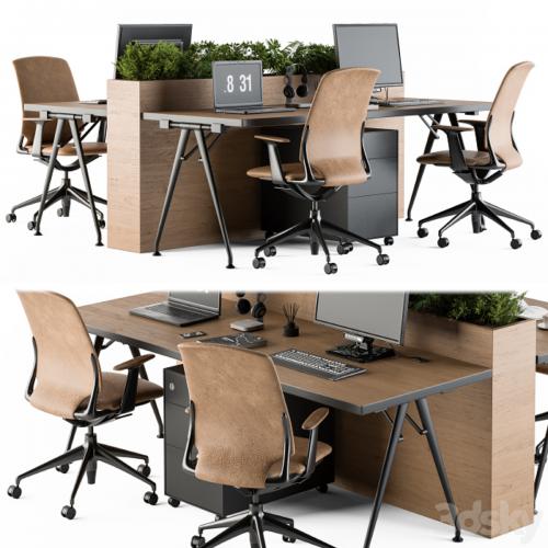 Office Furniture - employee Set 29