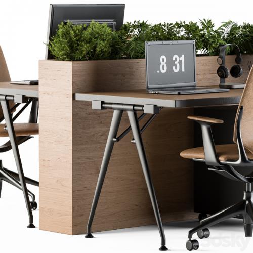 Office Furniture - employee Set 29