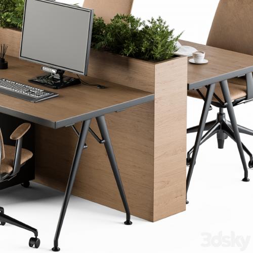 Office Furniture - employee Set 29