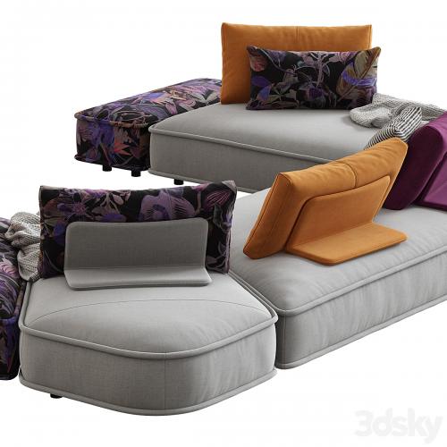 Roche Bobois / Escapade Corner Sofa