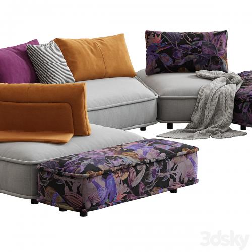 Roche Bobois / Escapade Corner Sofa