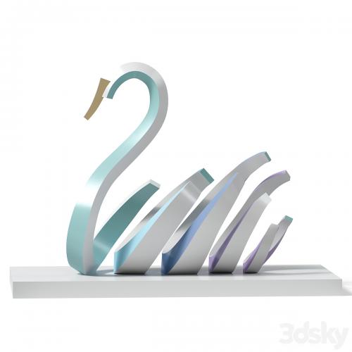 Sculpture statue Swan