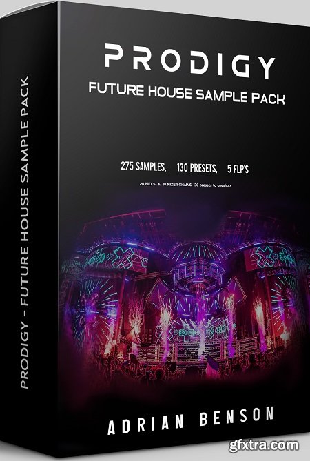 Adrian Bendiksen Music Prodigy FUTURE HOUSE Sample Pack