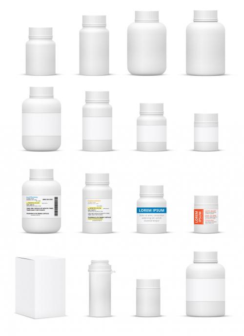 35 Prescription Medication Mockups - 161905993