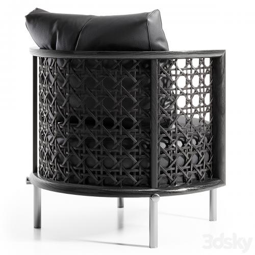 Minotti Torii Nest Armchair